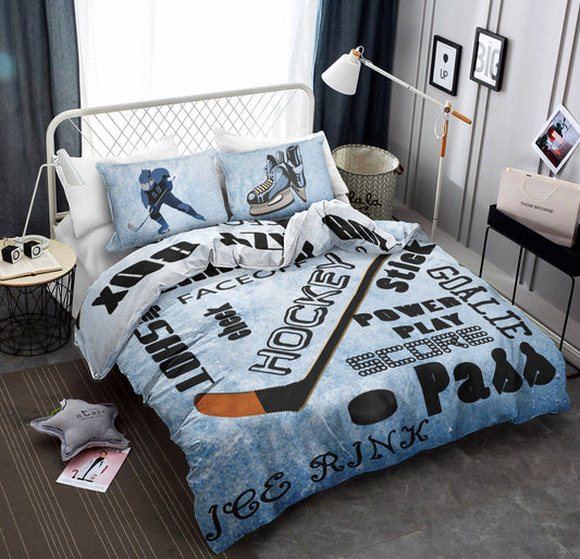 Hockey Theme CLM220708B Bedding Sets