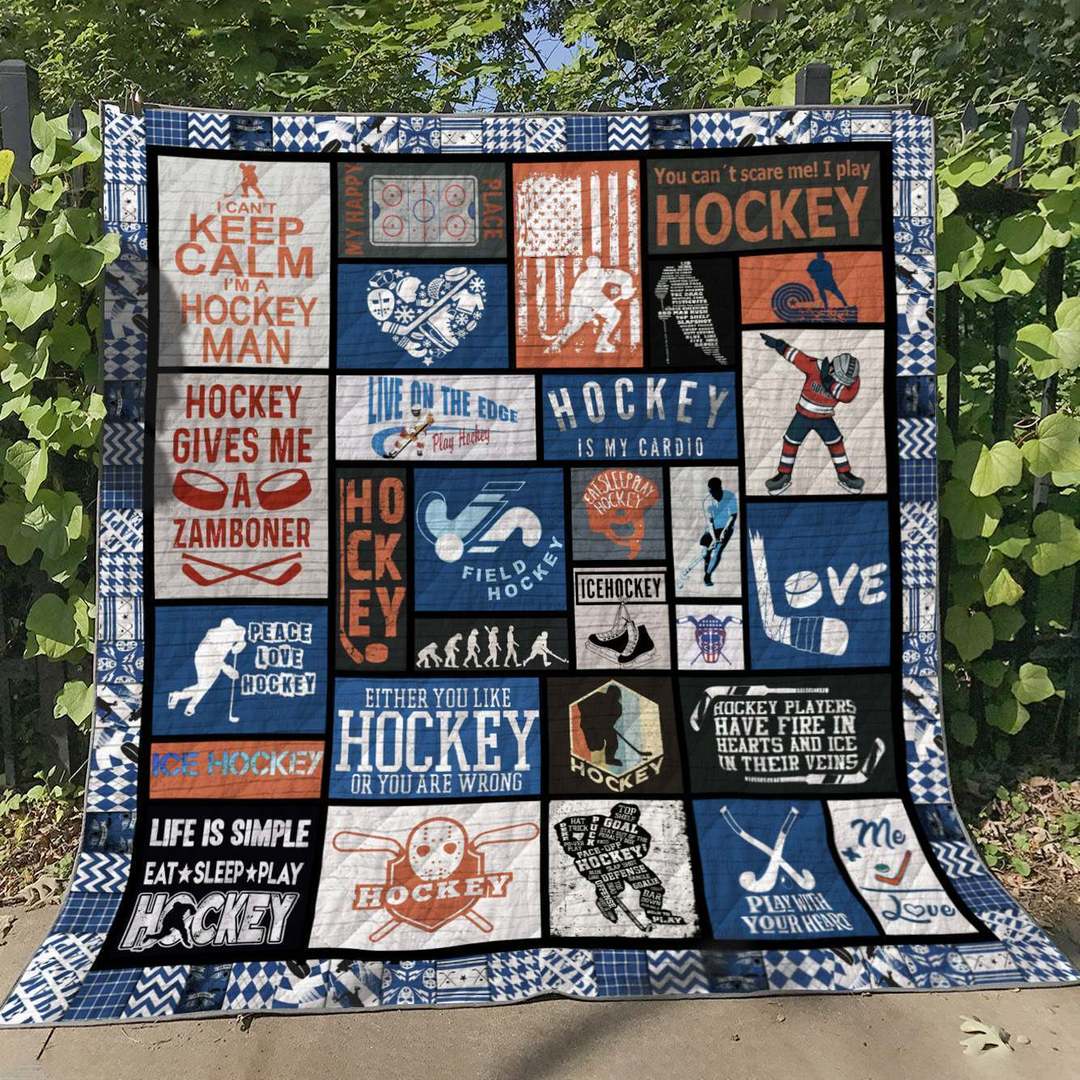 Hockey VM060615 Quilt Blanket