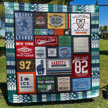 Hockey YH3010355 Quilt Blanket