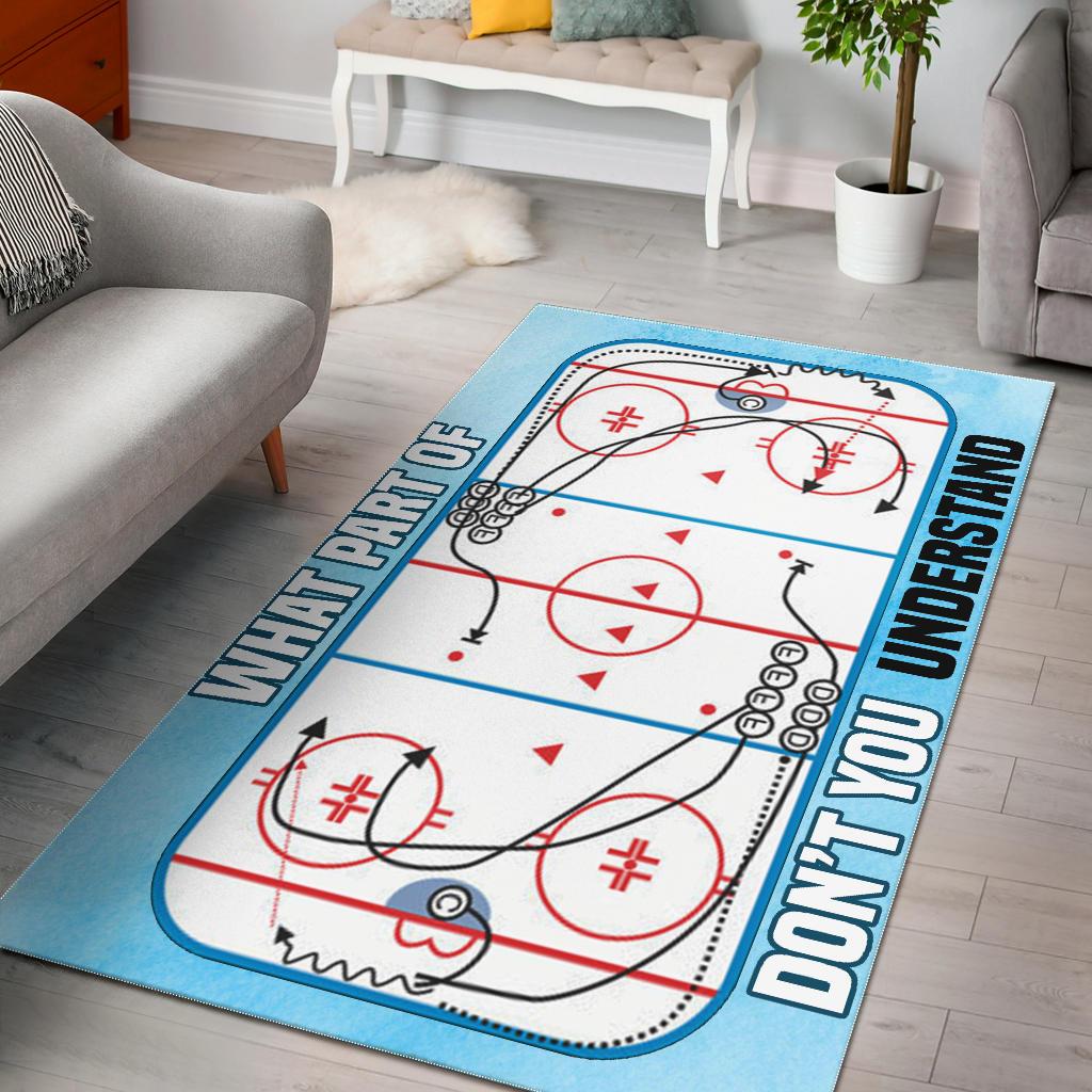 Hockey CLM2709064M Rug