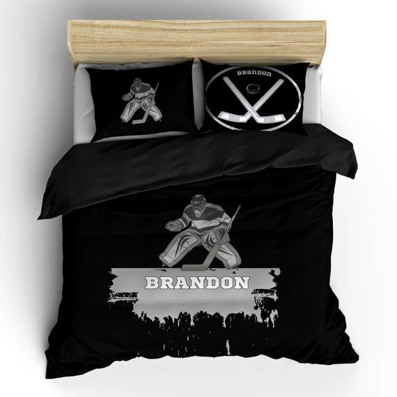 Hockey Goalie CLM2810252B Bedding Sets