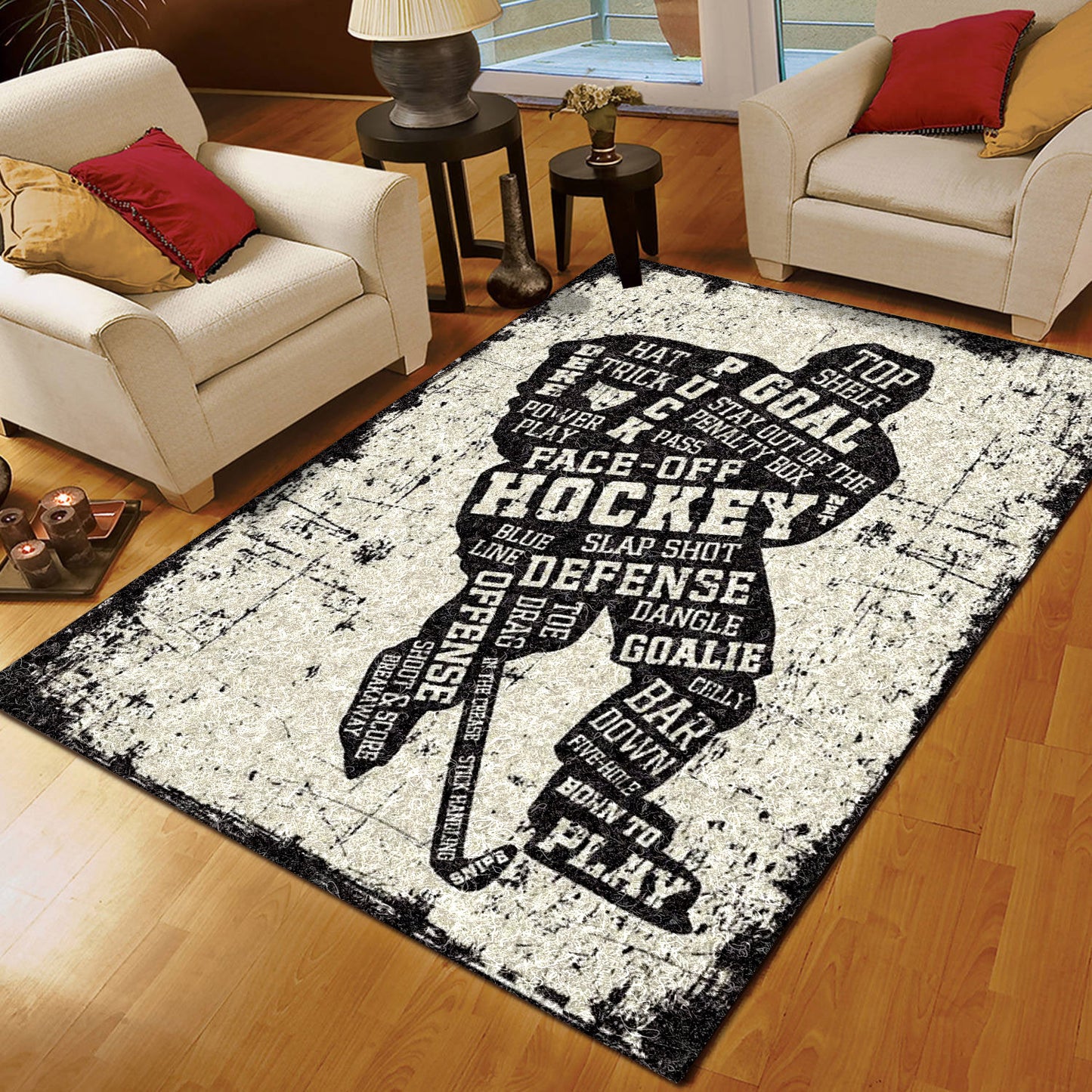 Hockey HM210845M Rug