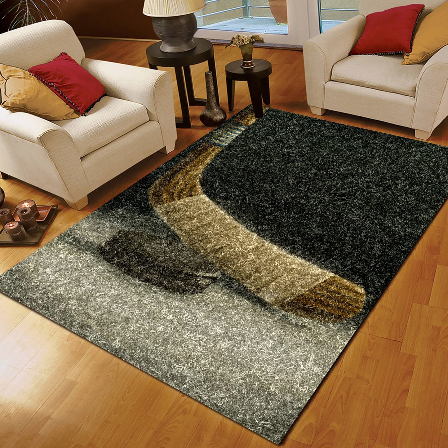 Hockey TN160833M Rug