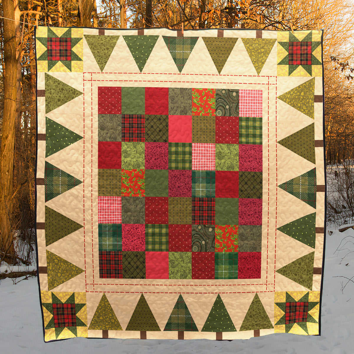 Holiday Games CLT0611137H Quilt Blanket