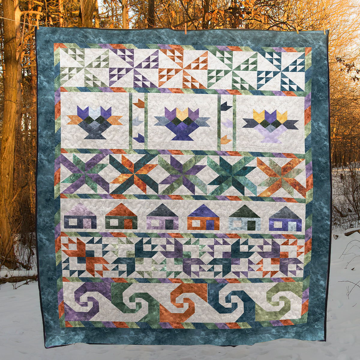 Home Quilt Blanket HM080703M