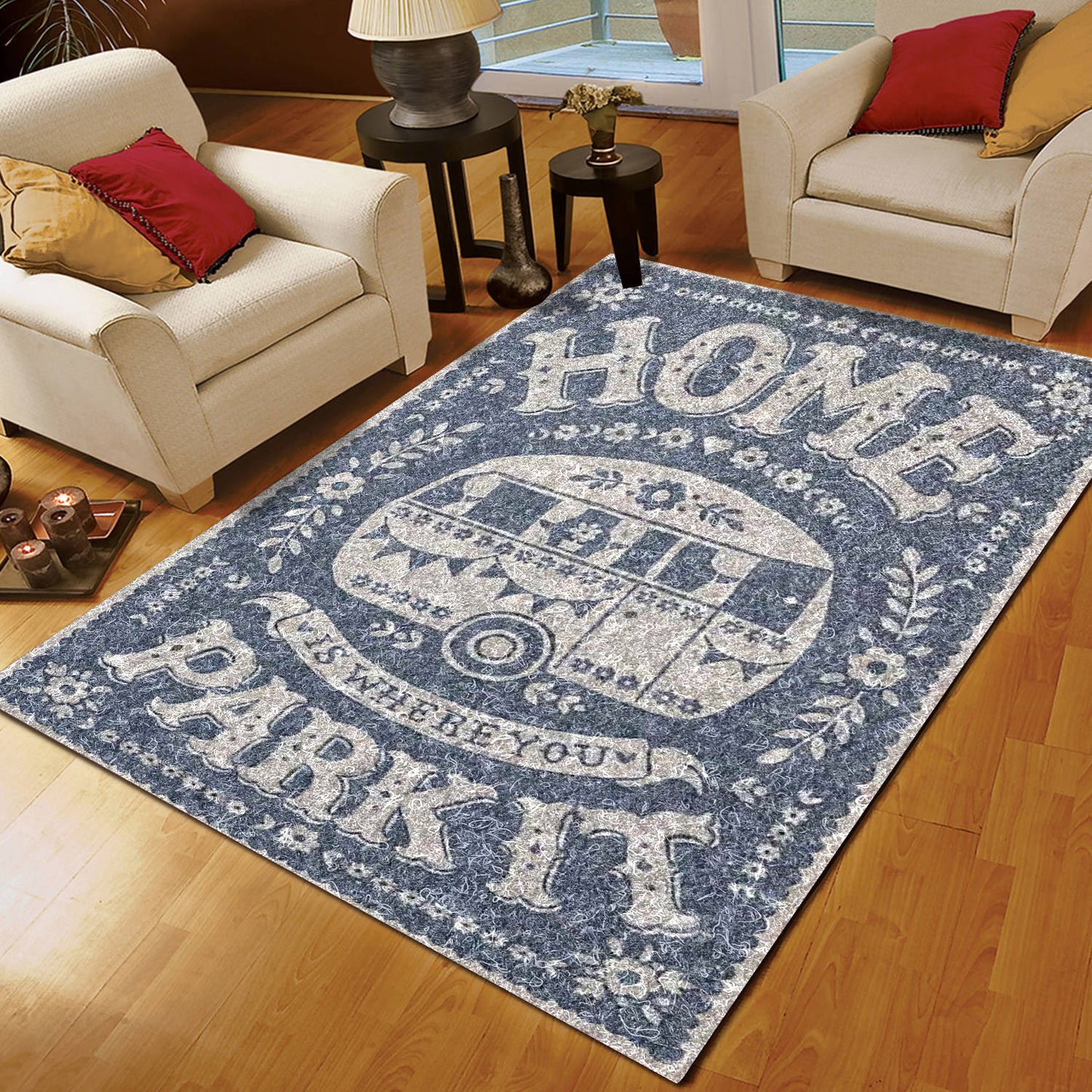 Home Is Where You Park It CLA1410008R Rug