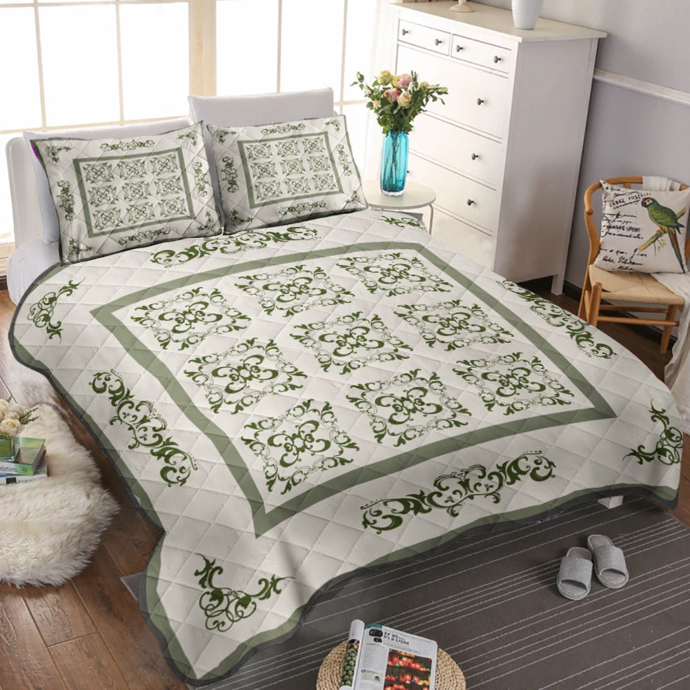 Home Vintage Treasure CLA0811095B Quilt Bedding Set