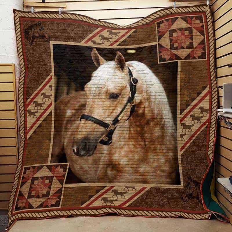 Horse CLA1610172Q Quilt Blanket