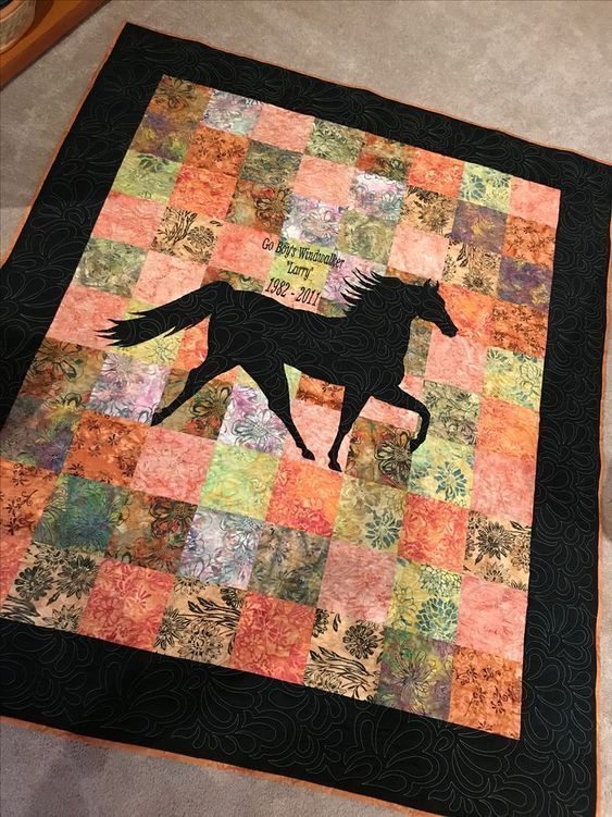 Horse CLA200666 Quilt Blanket