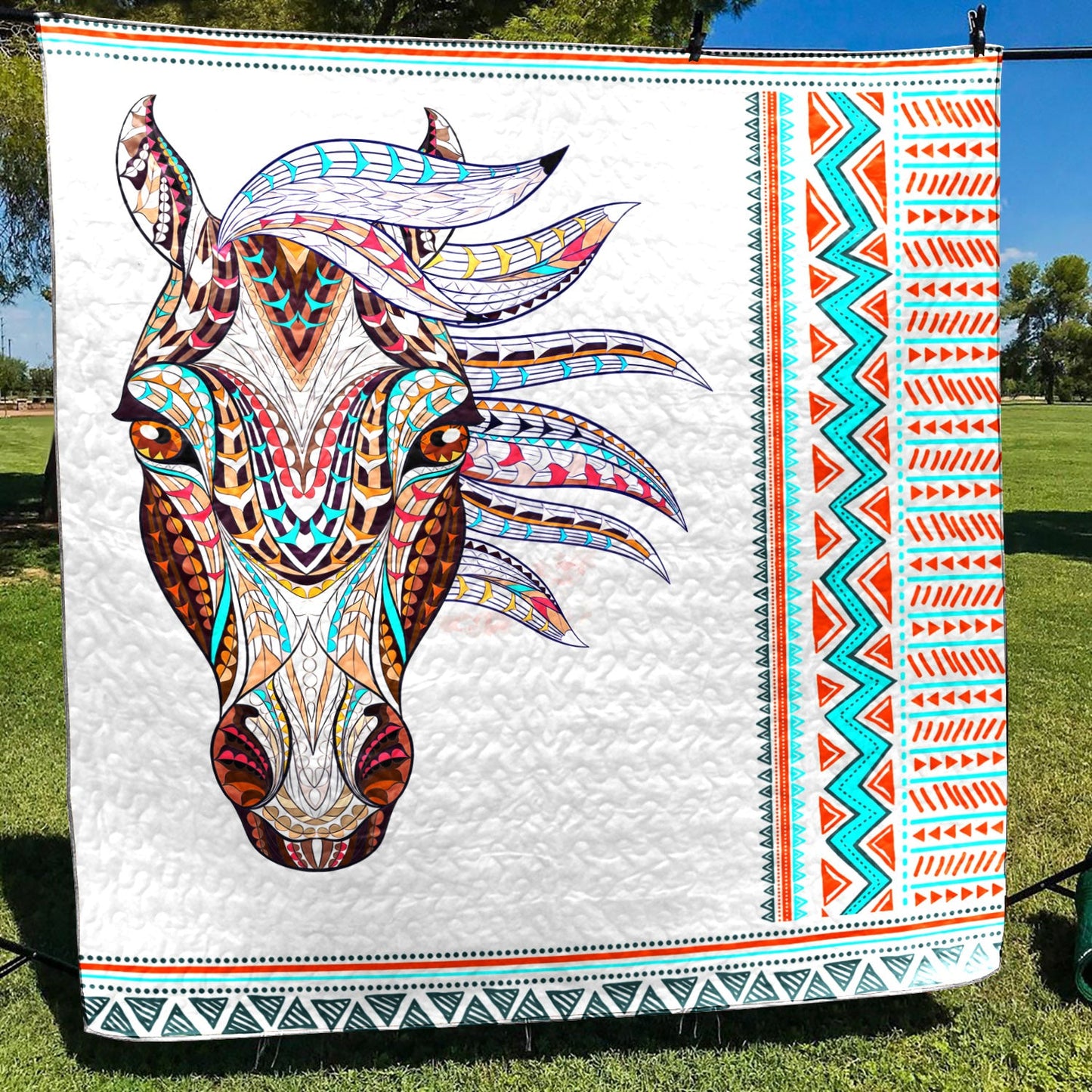 Horse For Horse Lovers CL05120214MDQ Quilt Blanket