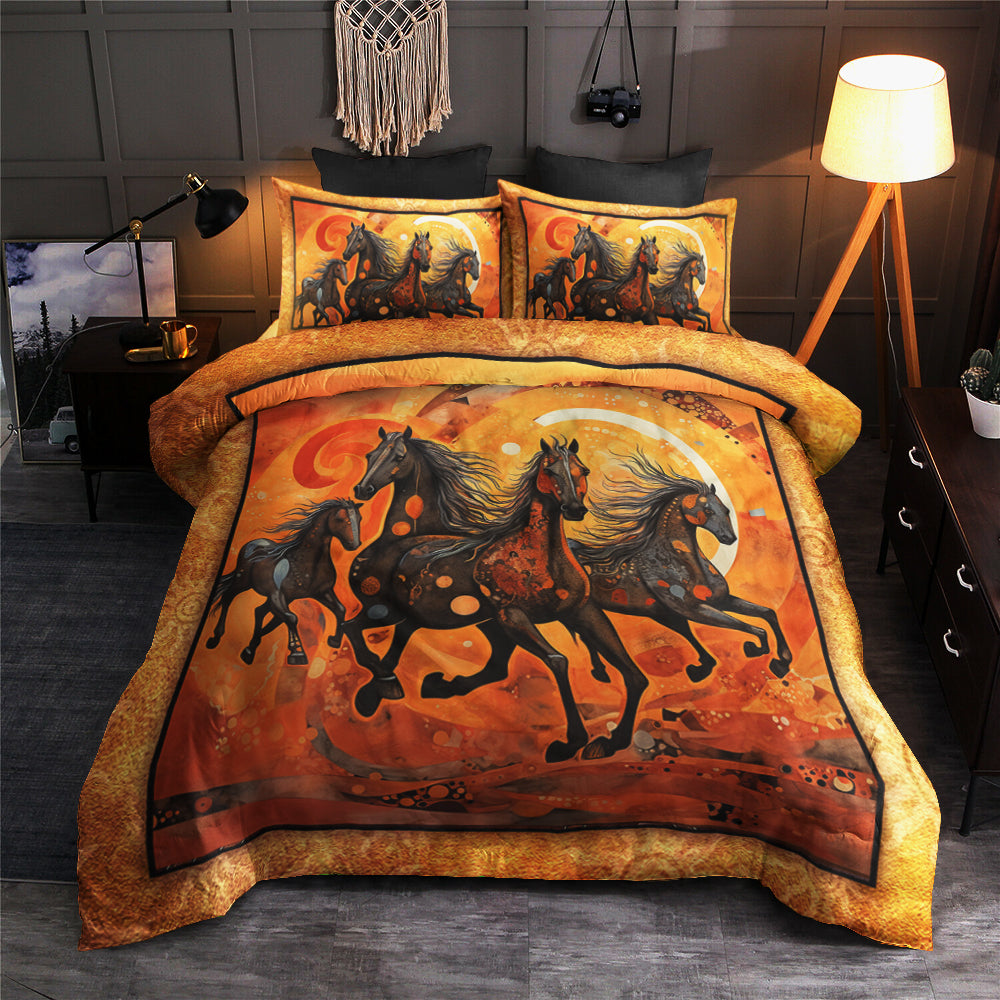 Horse HT280827T Duvet Cover Bedding Sets