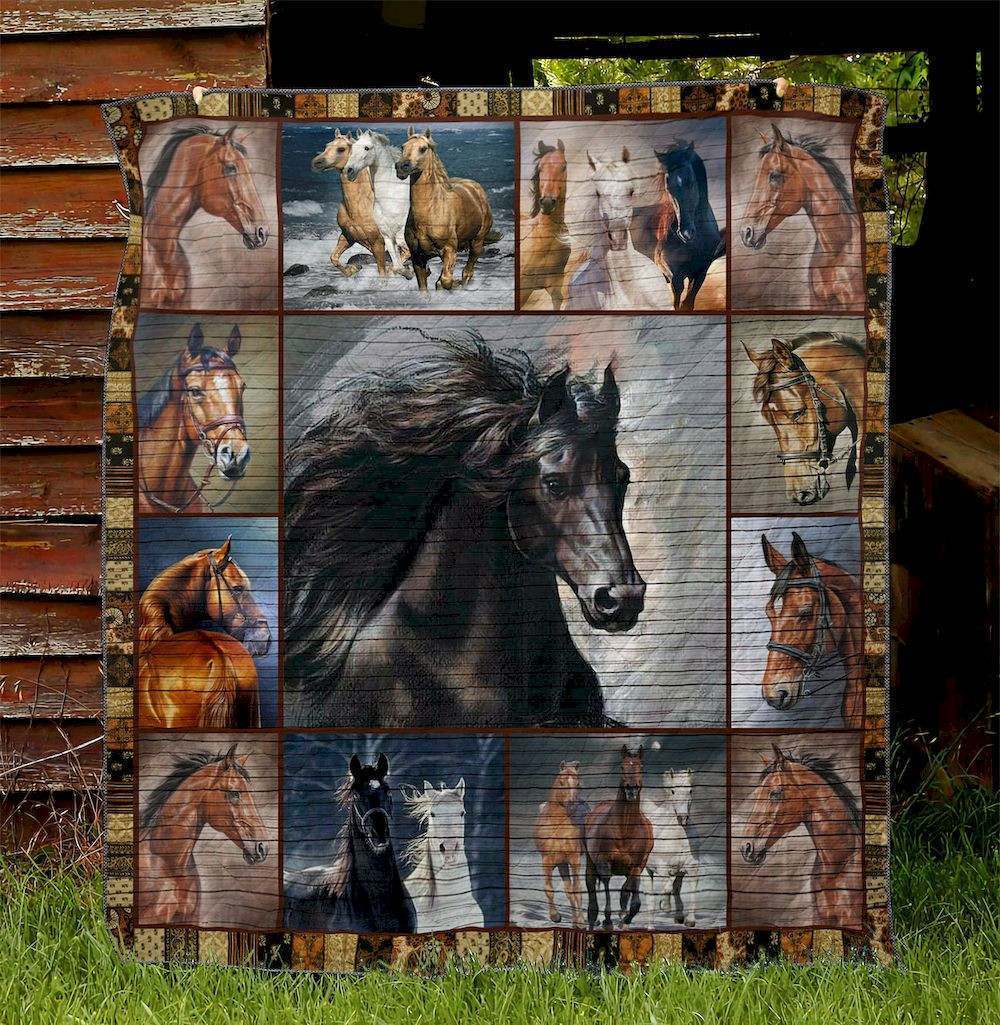 Horse MH100520 Quilt Blanket