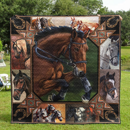 Horse ND021106 Quilt Blanket