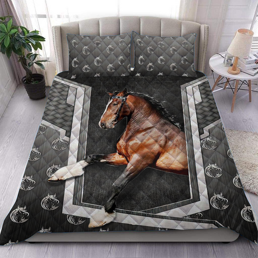 Horse Quilt Bedding Set TL041010