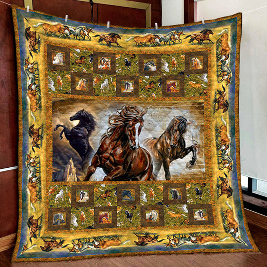 Horse Quilt Blanket MN271003