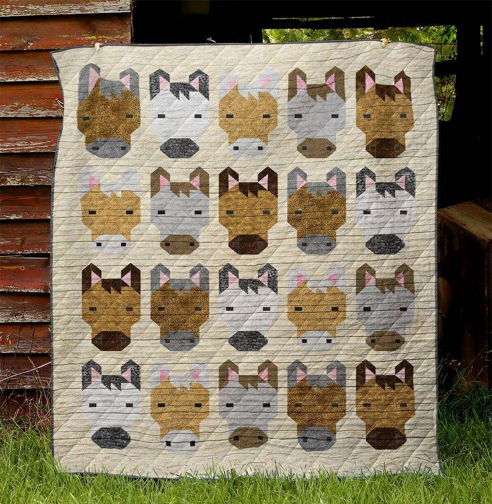 Horse SM130518 Quilt Blanket