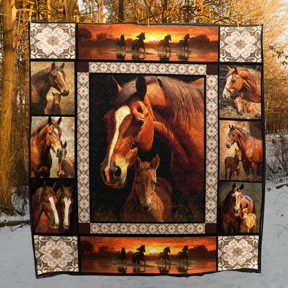 Horse TD19110292 Art Quilt