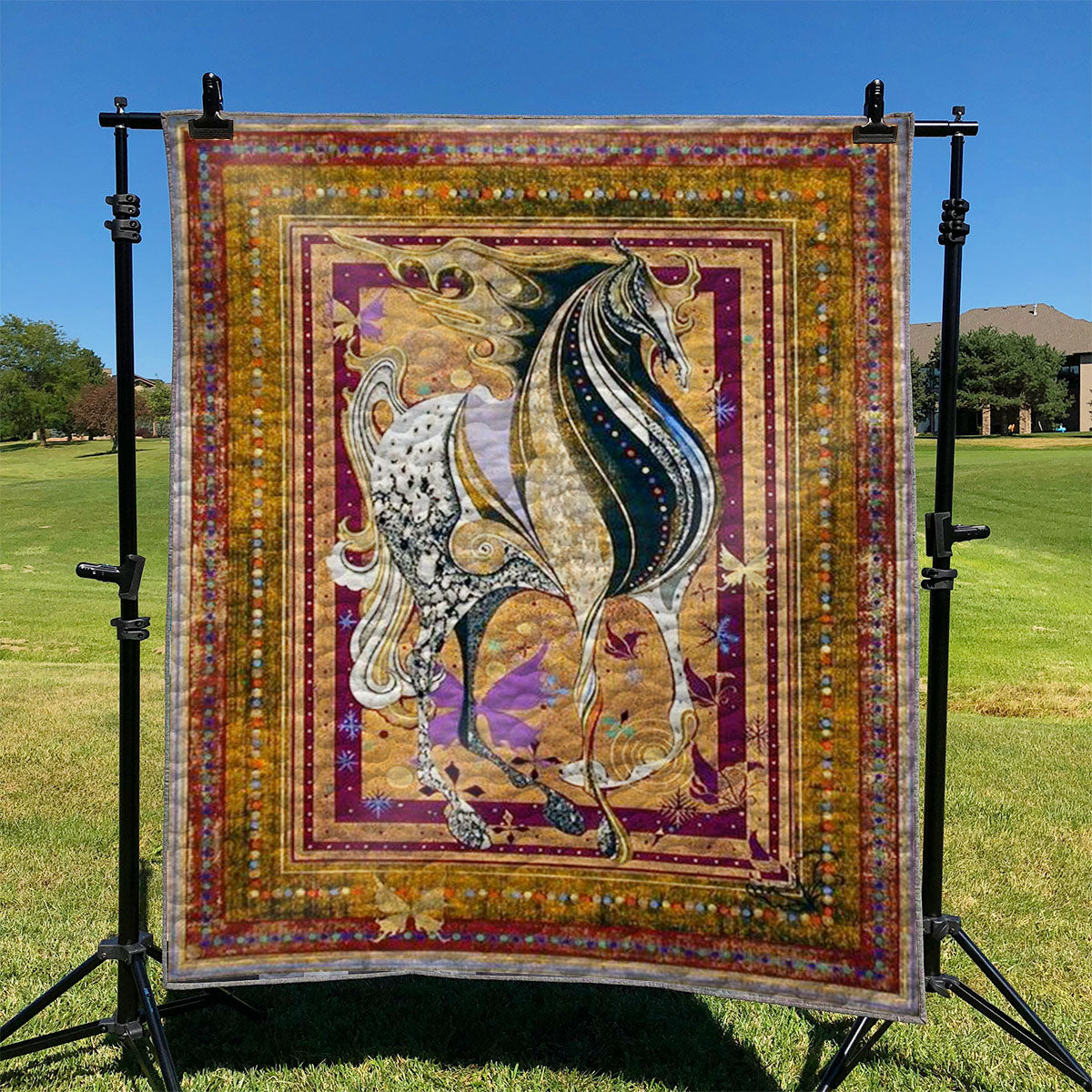 Horse TD2709444 Quilt Blanket