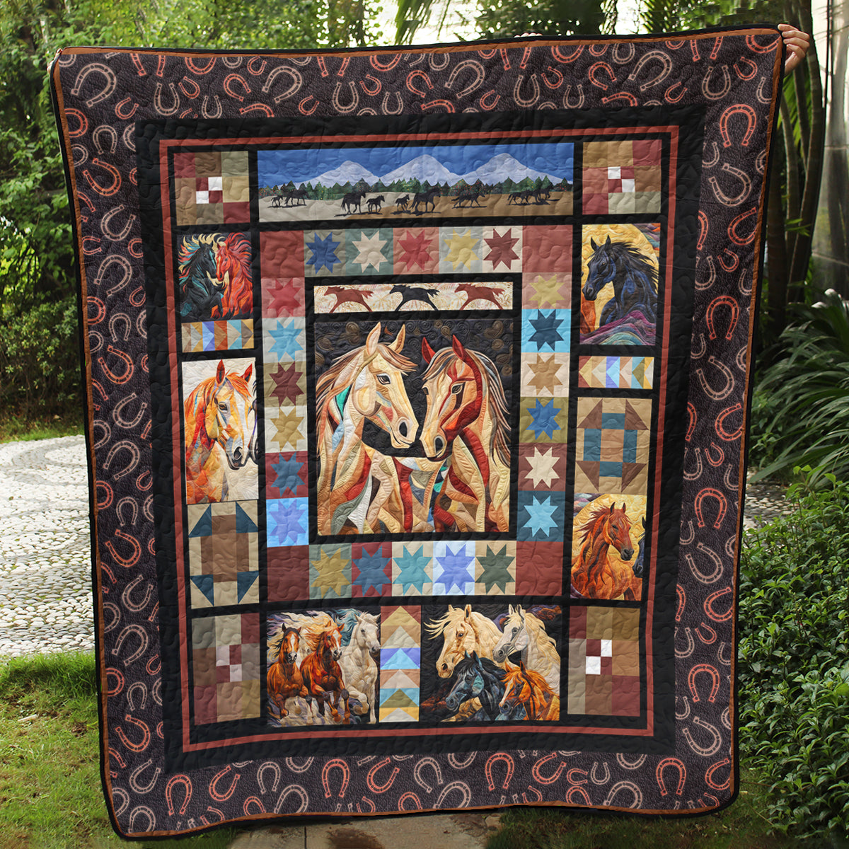 Horse TD2709486 Art Quilt