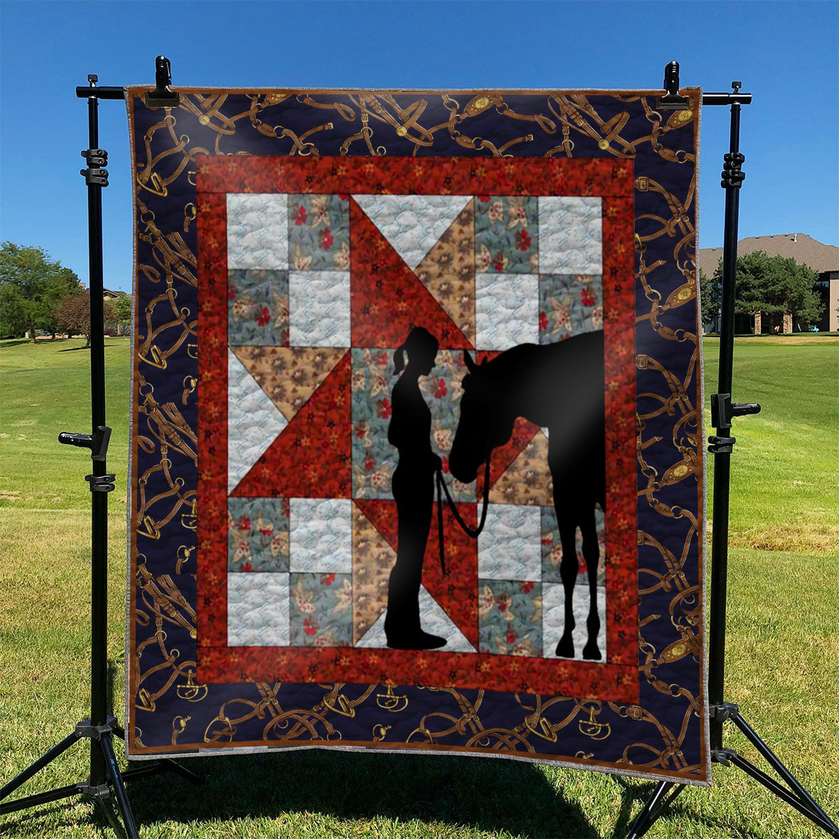 Horse TD2709487 Quilt Blanket