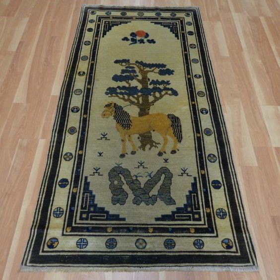 Horse CLA0510143RU Runner Rug