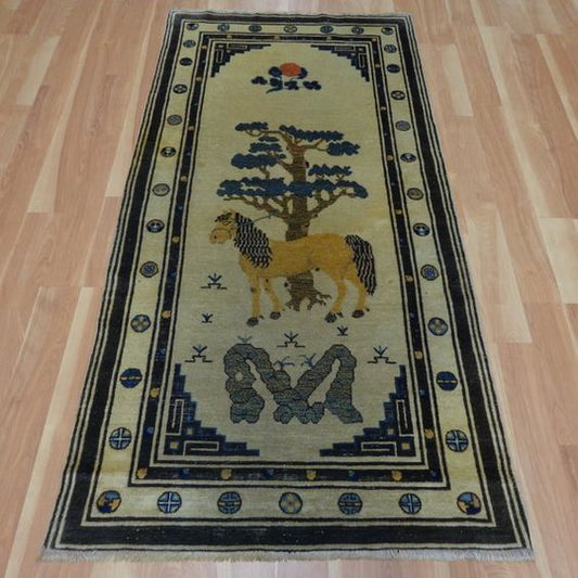 Horse CLA0510143RU Runner Rug