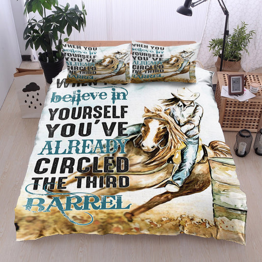 Horse Cowgirl CL18110570MDB Bedding Sets