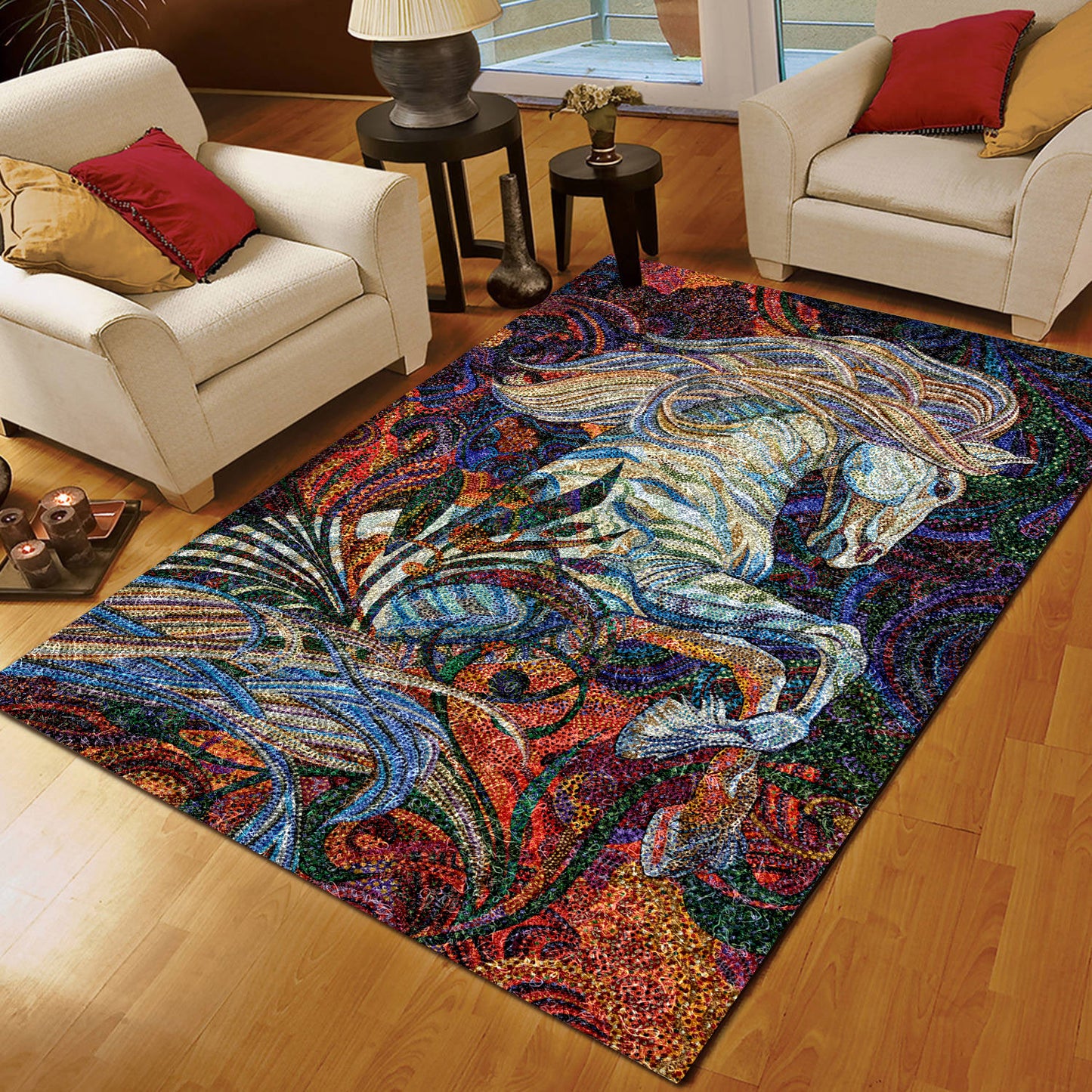 Horse DD190843R Rug