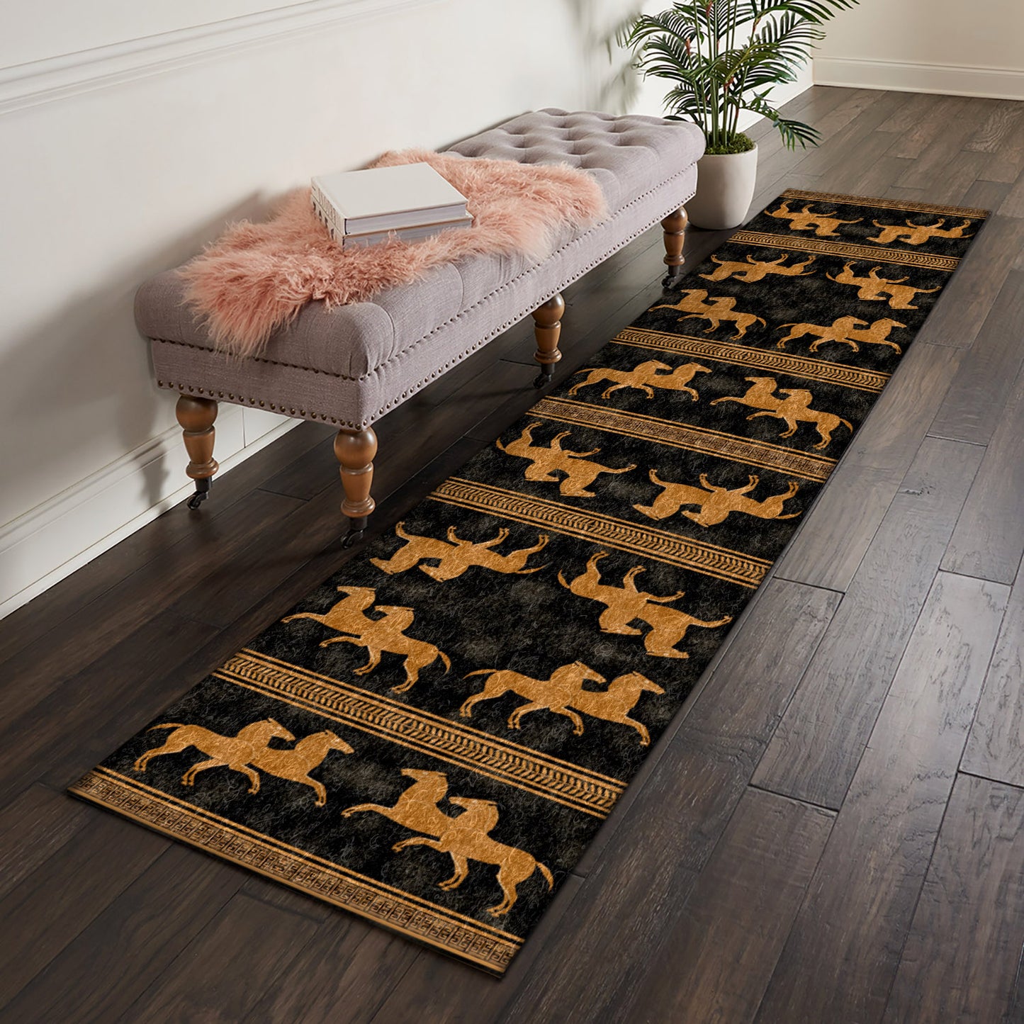 Horse HT1510021N Runner Rug