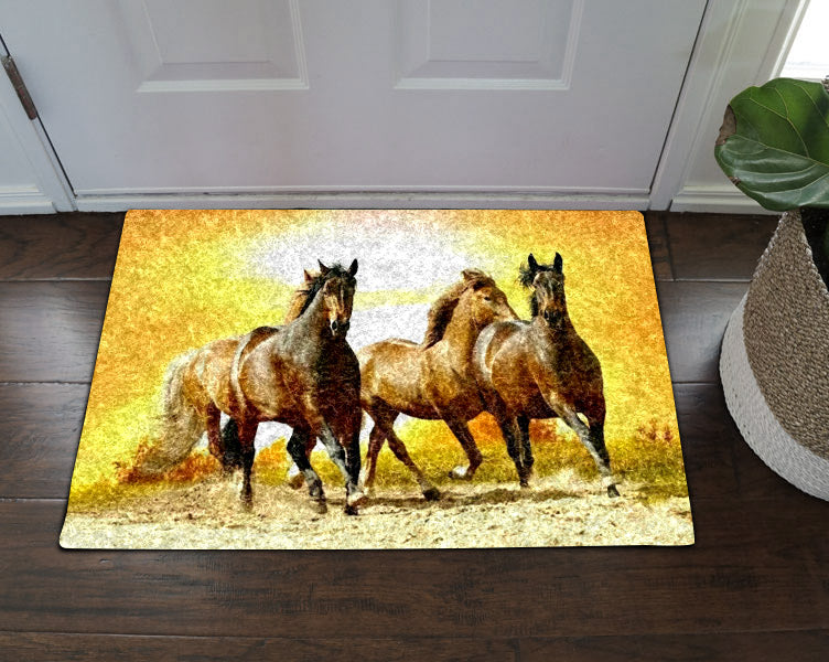 Horse ML280814D Non-slip Door mats