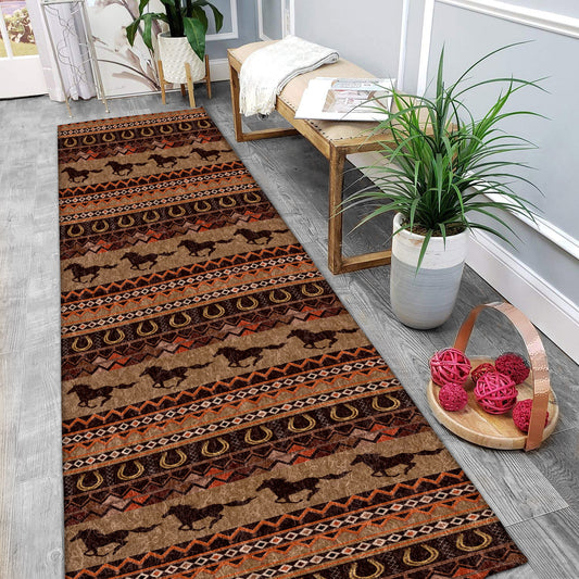 Horse NN2009076N Runner Rug