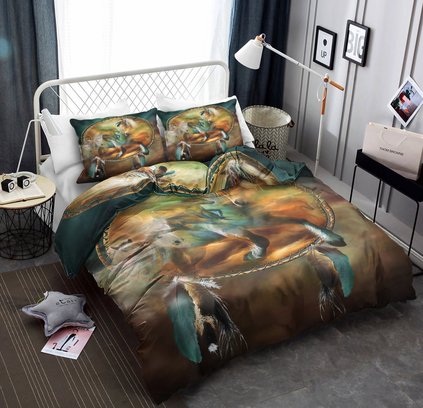 Horse Native American BT300857B Bedding Sets