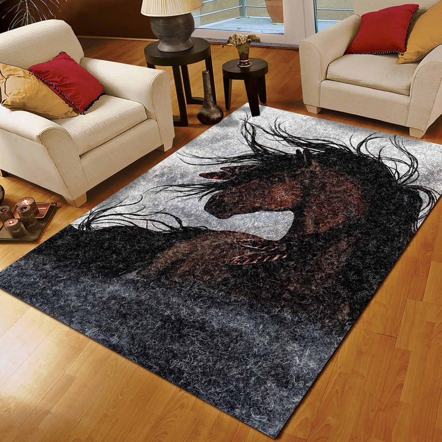 Horse QN070862M Rug