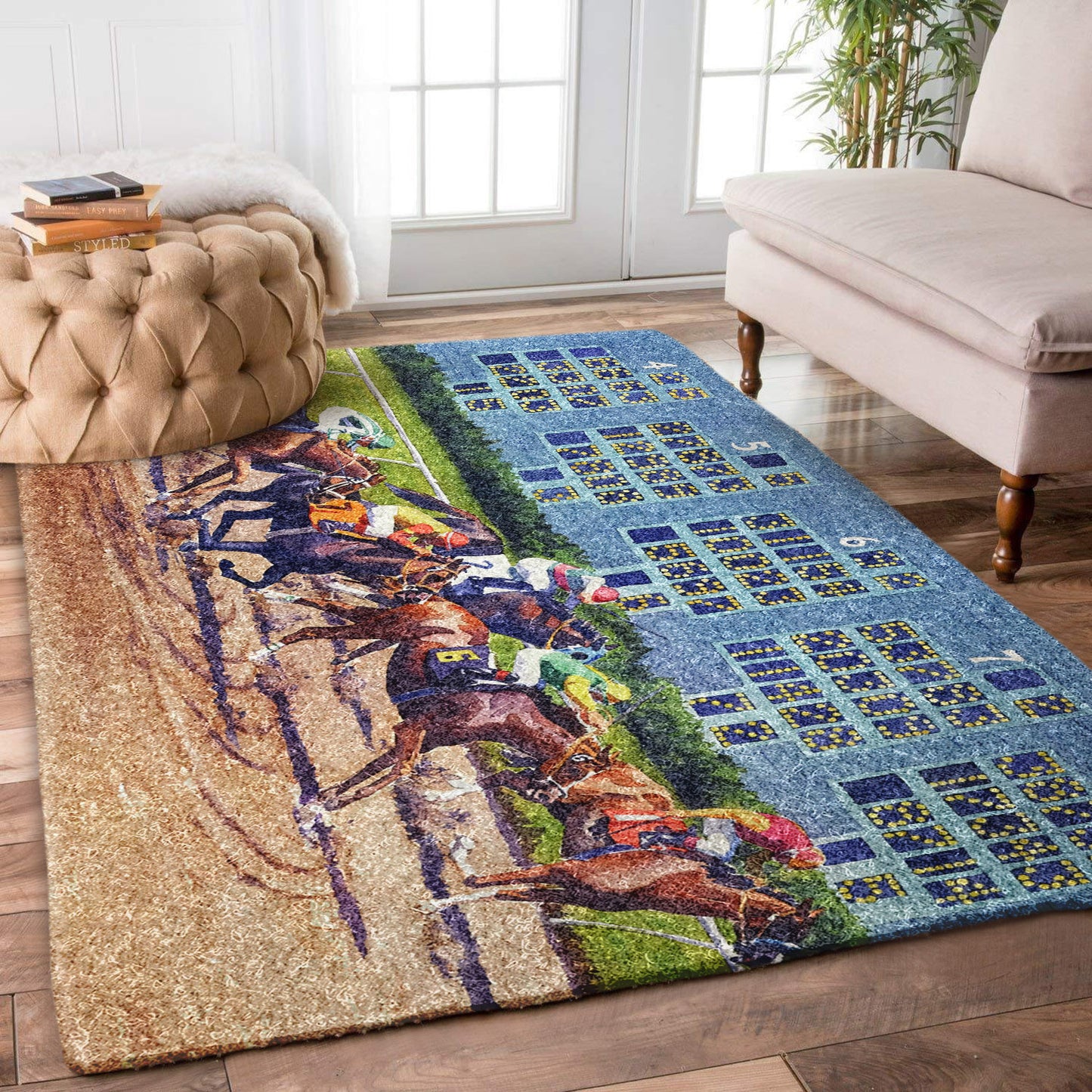 Horse Racing DD1809045R Rug