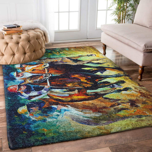 Horse Racing DV1910127R Rug