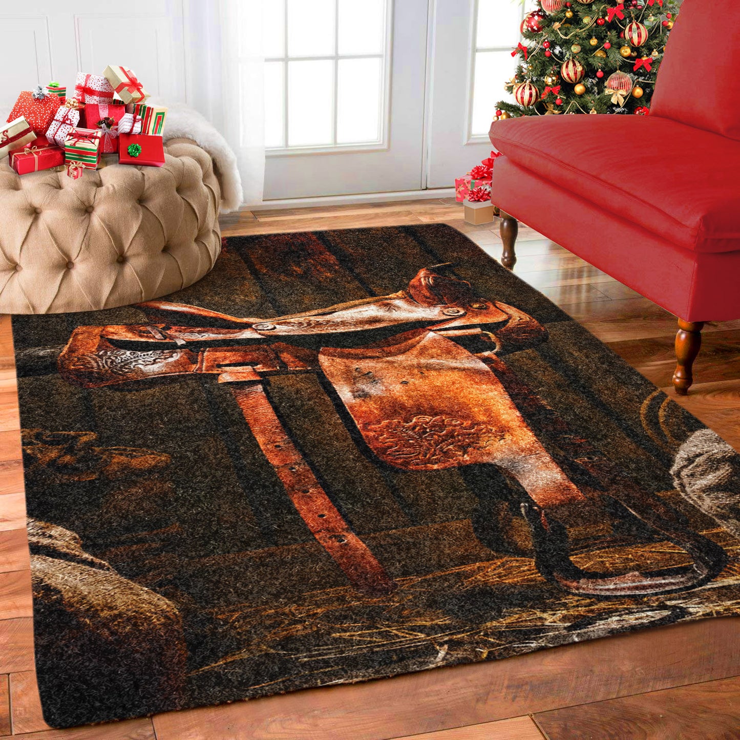 Horse Saddle HT1411095M Rug