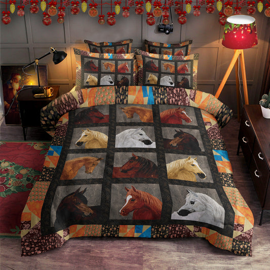 Horse Shades Of Horses HM0611083T Bedding Sets