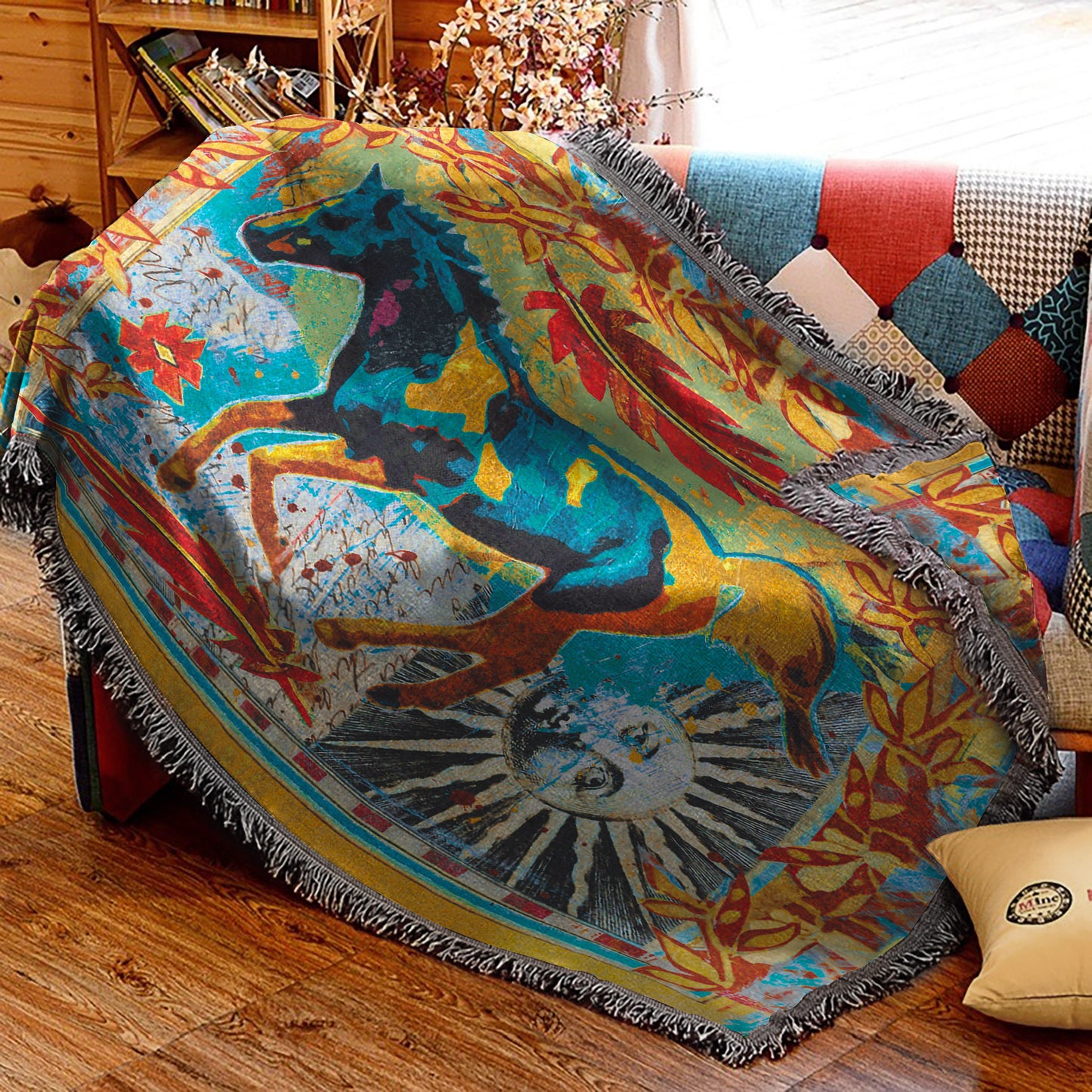 Horse TT1410139S Throw Blankets For Sofa