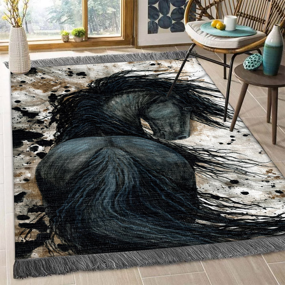 Horse TT1610096F Decorative Floor-cloth