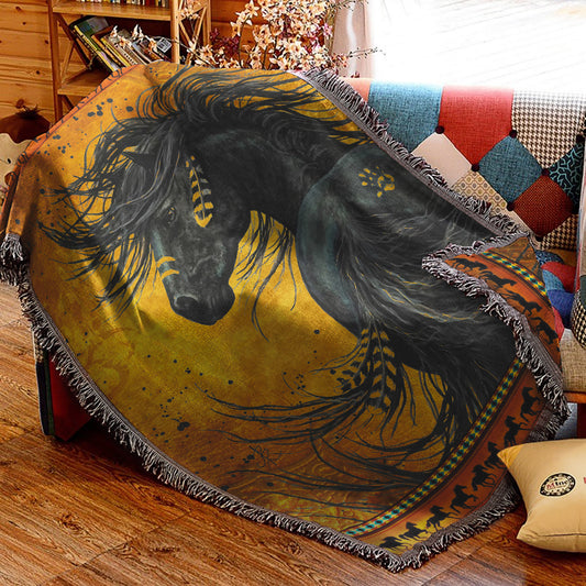 Horse TT2409084S Throw Blankets For Sofa