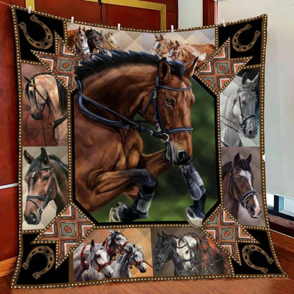 Horse ND021106 Quilt Blanket