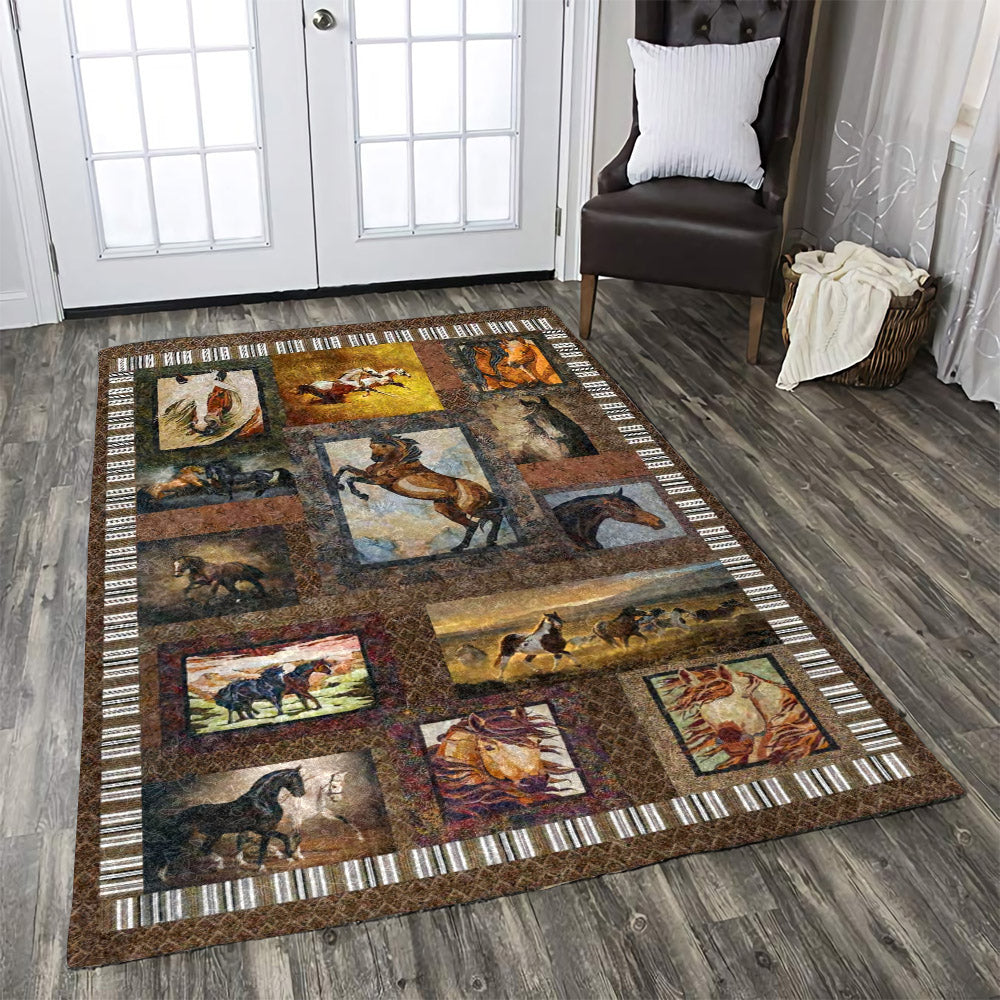 Horses Art CLA15100071R Rug