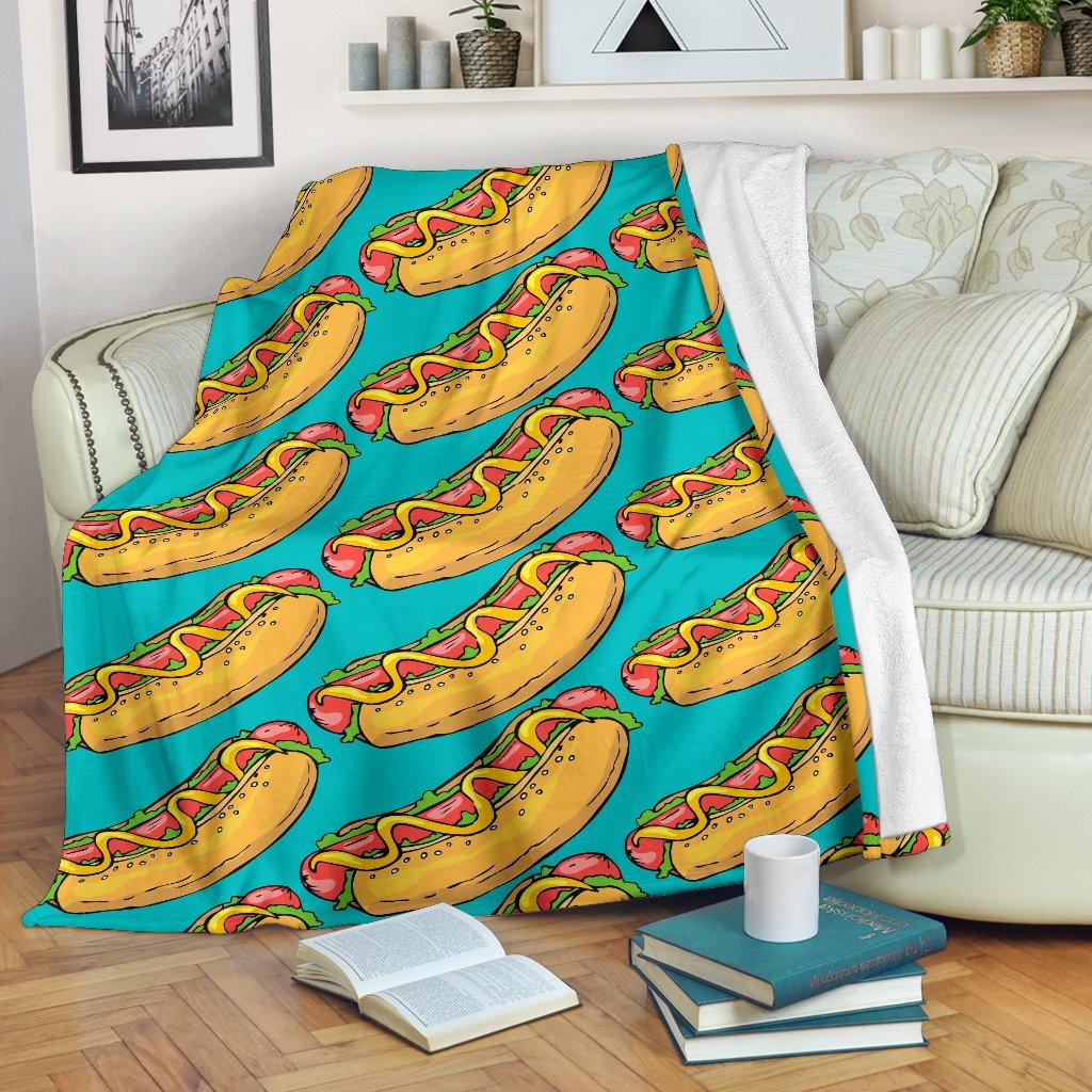 Hot Dog CL12100624MDF Sherpa Fleece Blanket