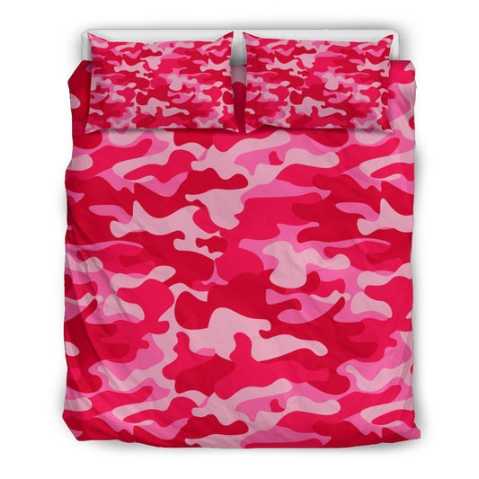 Hot Pink Camouflage CL16100405MDB Bedding Sets