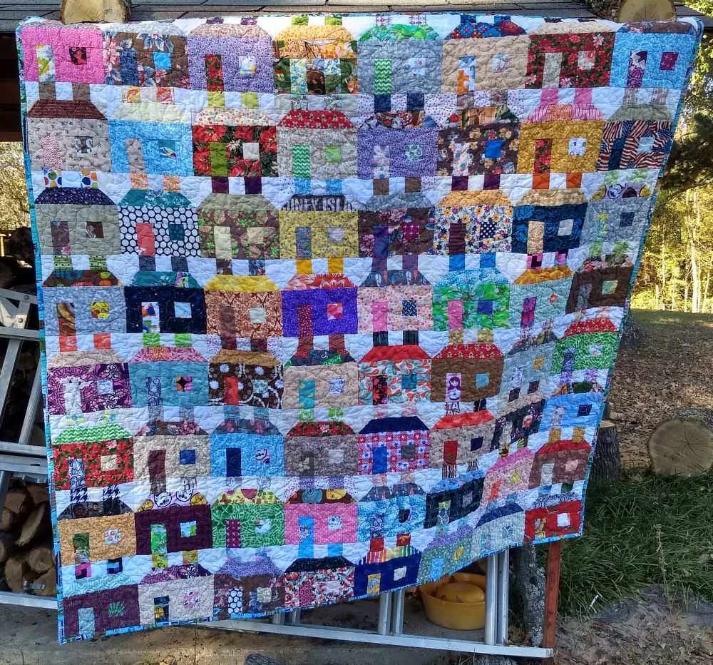 Houses CLM1511269 Quilt Blanket