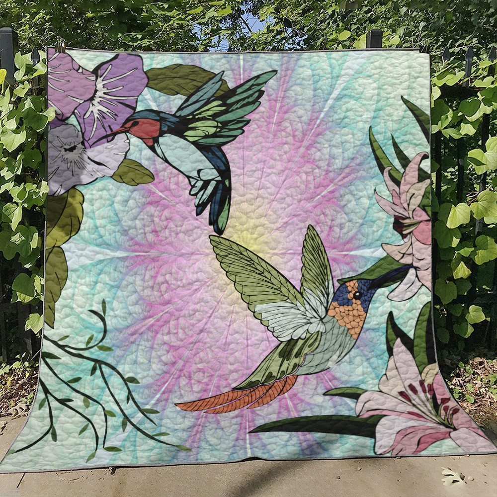 Hummingbird BT260614 Quilt Blanket