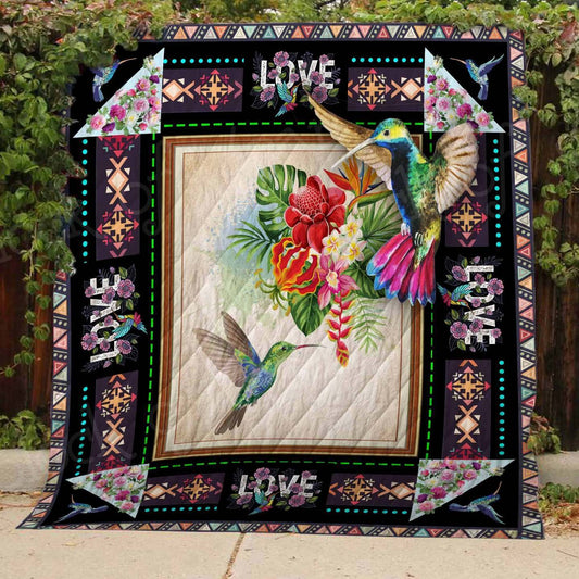 Hummingbird CL110605 Quilt Blanket