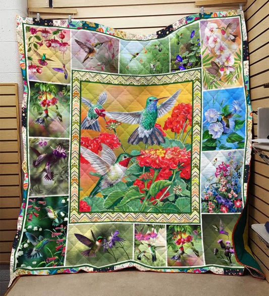 Hummingbird CL28110316MDQ Quilt Blanket