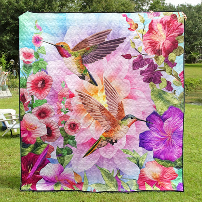 Hummingbird CLA0710507Q Art Quilt