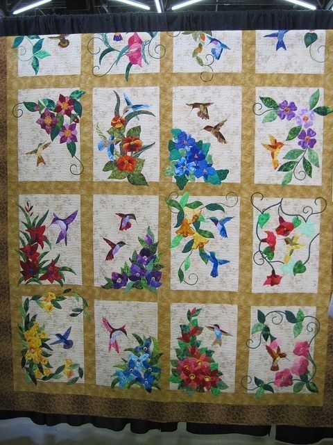 Hummingbird CLA200688 Quilt Blanket